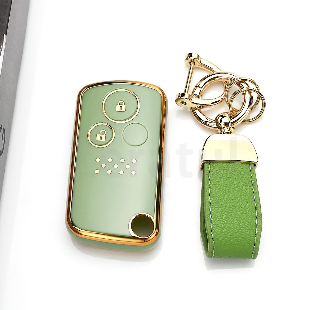 2/3 Buttons Tpu Car Key Cover Case Shell Fob Holder Bag Protector For Honda Accord Civic Crv Fit 2006 -  Accessories