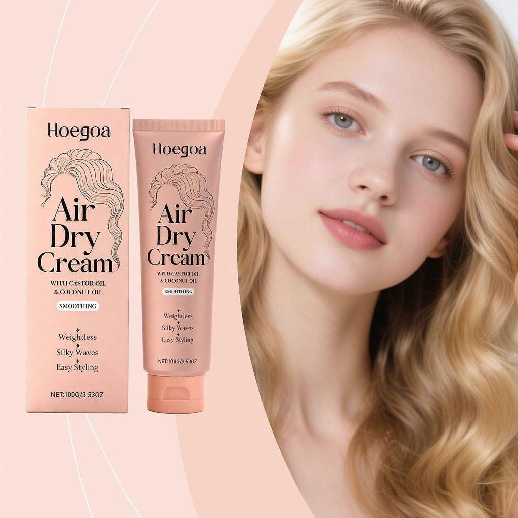 Limited time!!Hoegoa Curl Styling Cream - Refreshing, Moisturizing, And Nourishing Hair Cream For Natural Curl Definition