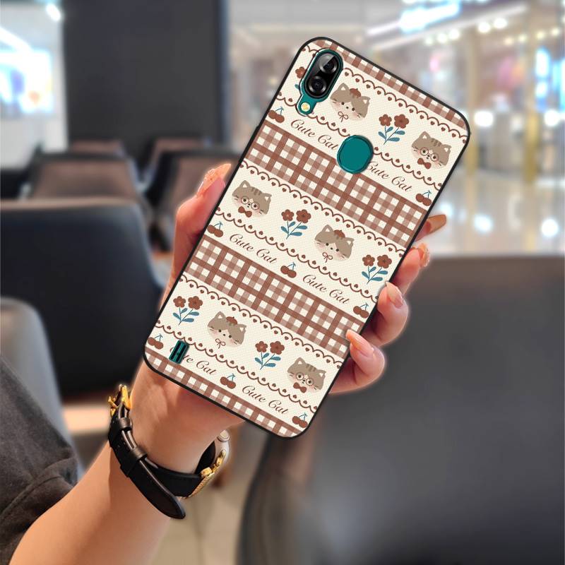 Shockproof Soft Case Phone Case For Blackview A60 Pro TPU Durable Anti-knock Waterproof Phone Pouch Animals Back Cover