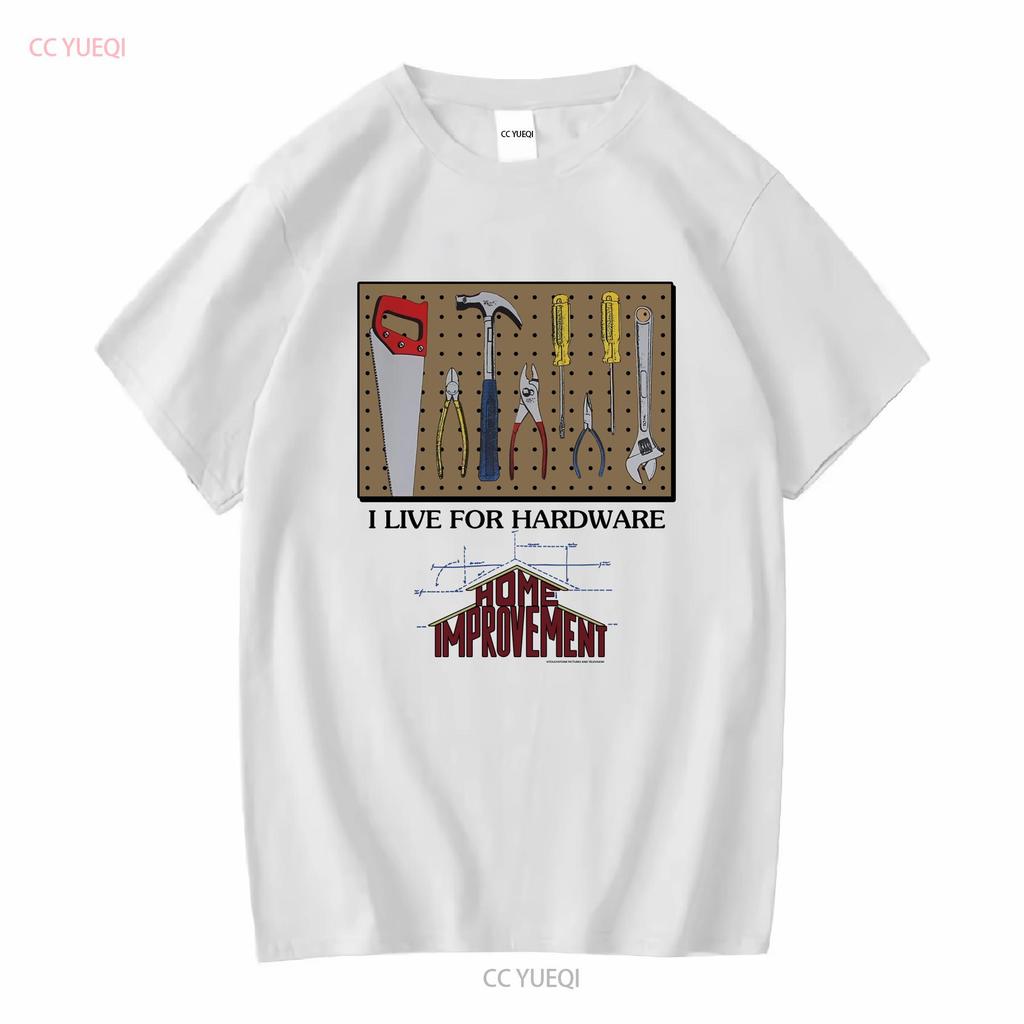Vintage Home Improvement I Live For Hardware T Shirt Sz XL Tim Allen vintage Washed designer clothes streetwear Versatile
