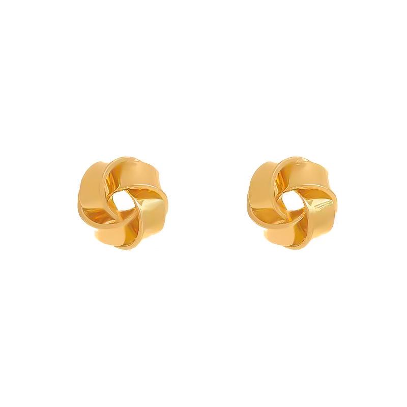 

Woven Concentric Knot Stud Earrings - Elegant & Versatile High-End Ear Jewelry 2025 Hot Style