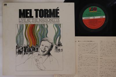 LP Record MEL TORME - Live At The Maisonette P8574APROMO ATLANTIC 1975 Japan Jazz Used