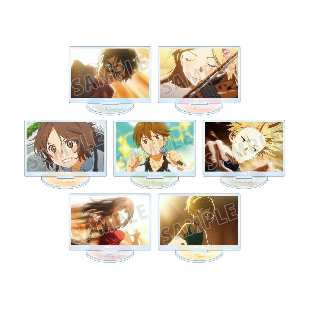 TV Anime "Your Lie in April" Trading Scene Acrylic Stands Box of 7