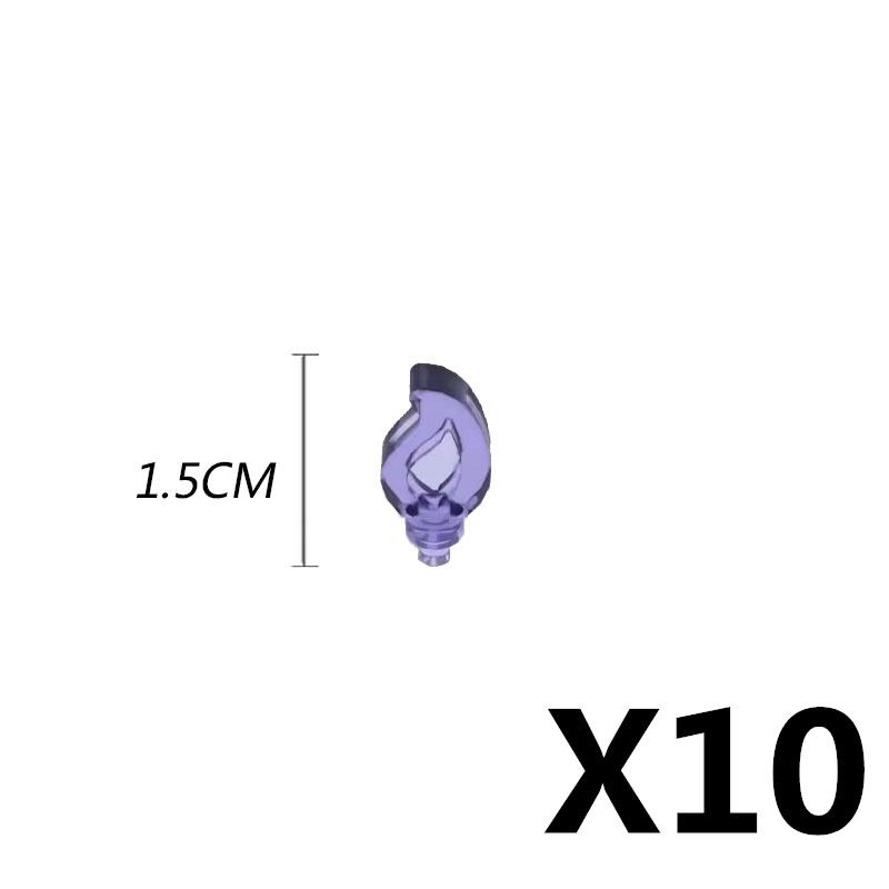 MOC Building Block Liquid Blood  Pool Milk Ice Cube Snowflakes Flame Candles Fire Campfire Accessories DIY Toy Model Bricks A041