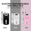 New 35000RPM Nail Drill Machine Rechargeable Manicure Professional Electric Nail Drills Low Noise Motor Polishe Sander for Nails