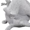 Playful Cat Resin Figure Licking Butt Figurine Funny Statue Collectible Whimsical Kitty Ornament for Shelf Desk Decor Gift Lovers Housewarming