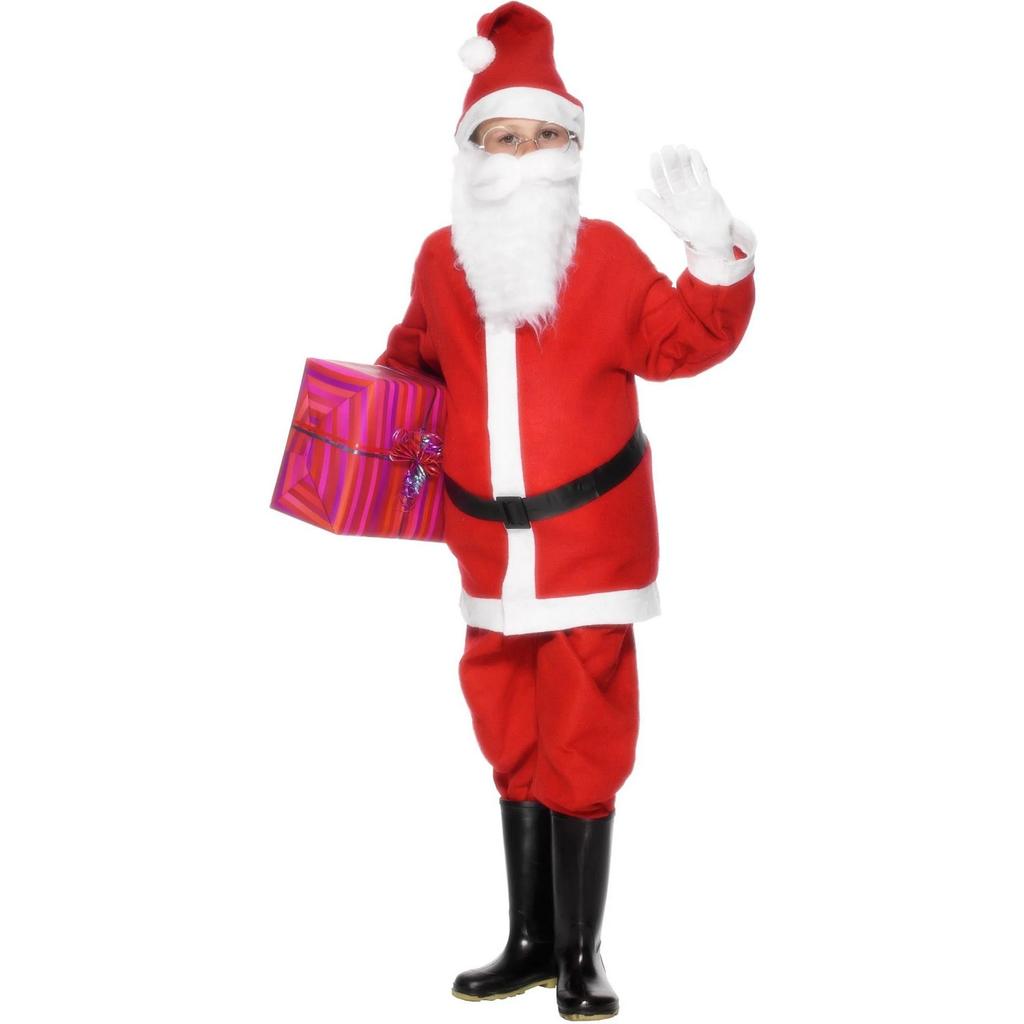 Smiffys Boys Santa Costume Set