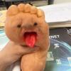 Tongue-Sticking Out Squeeze Toys Hunting Tricky Squishy Stress Toy Novelty Pinch Toy  Kids