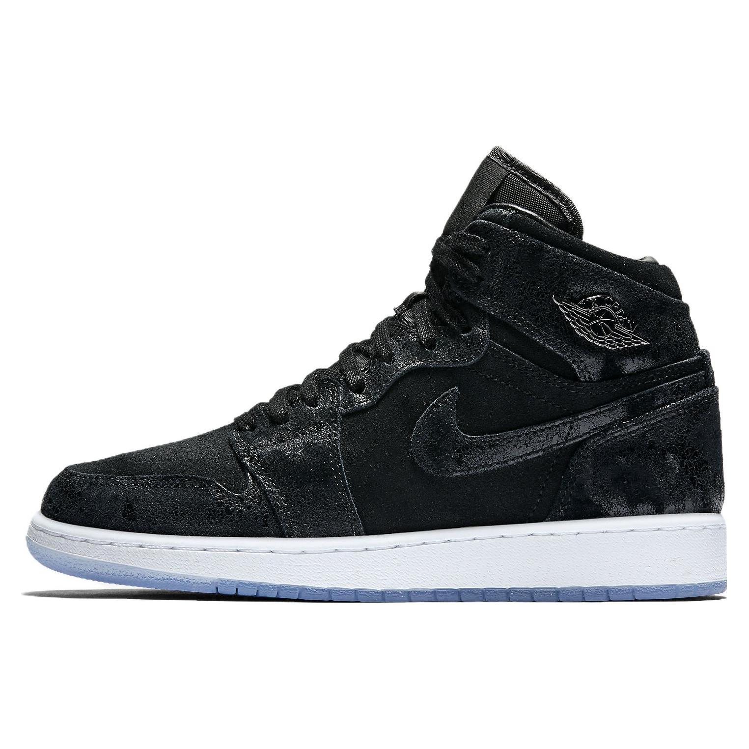 

Jordan 1 Retro High Heiress Black Suede GS 832596-001 35.5