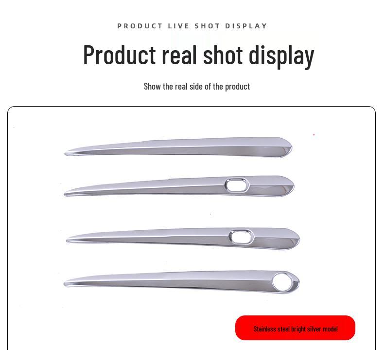 Toyota Sienna 2021-2024 Chrome Exterior Door Handle Cover