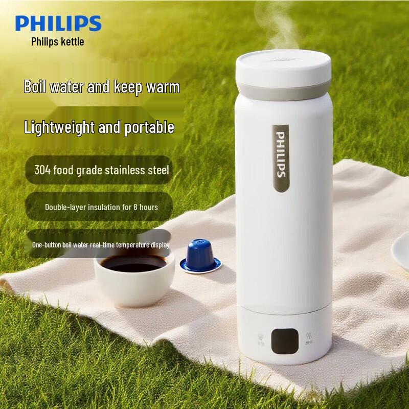 PHILIPS Portable Electric Kettle with Digital Display