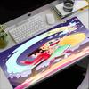 Star Butterfly Theme Mouse Pad, Non Slip Rubber Base, Multifunctional Office & Home Decor, Perfect for Workspace Personalization.