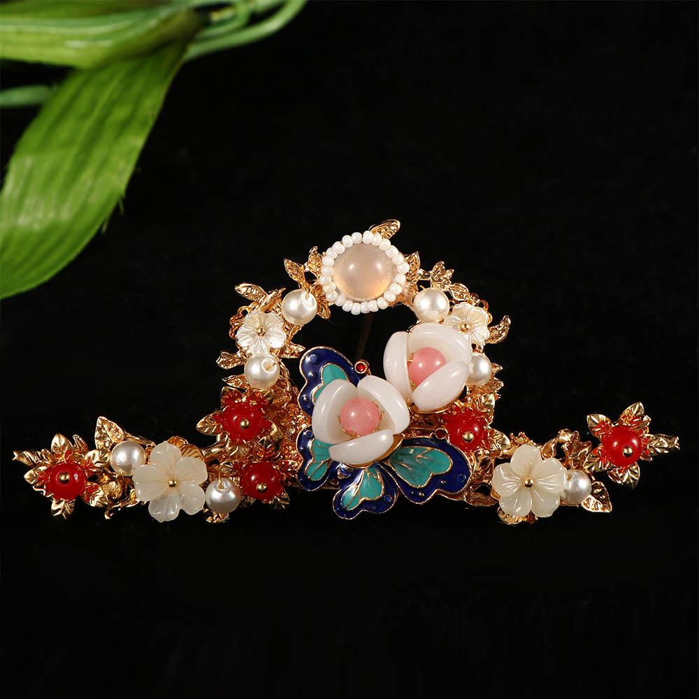 Women Bride Accessories Jewelry Antique Chinese Hair Comb Hair Accessory Set Hair Stick Hairpin