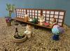 Decor Corporation Concombre Shoji Screen Size: Approx. W10.8 D3.3 H9.2 ZCB-65424
