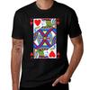 Herz-Bube Shirt Einfaches Gruppen-Halloween-Kostüm Spielkarten-Deck T-Shirt Leichtes Lässiges Sommer-T-Shirt