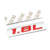 Car Sticker 1.4L 1.5L 1.6L 1.7L 1.8L 1.9L Emblem Badge Decals for f111 SUV Toyota Mini Peugeot Honda Volkswagen VW Focus Hyundai 111F