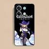 Game GI Lisa Mobile Phone Case for Xiaomi Redmi 15 14 13 12 A5 3 2 1 C Plus 4G 5G Colorful Printing Cover Cover Luxury Pretty