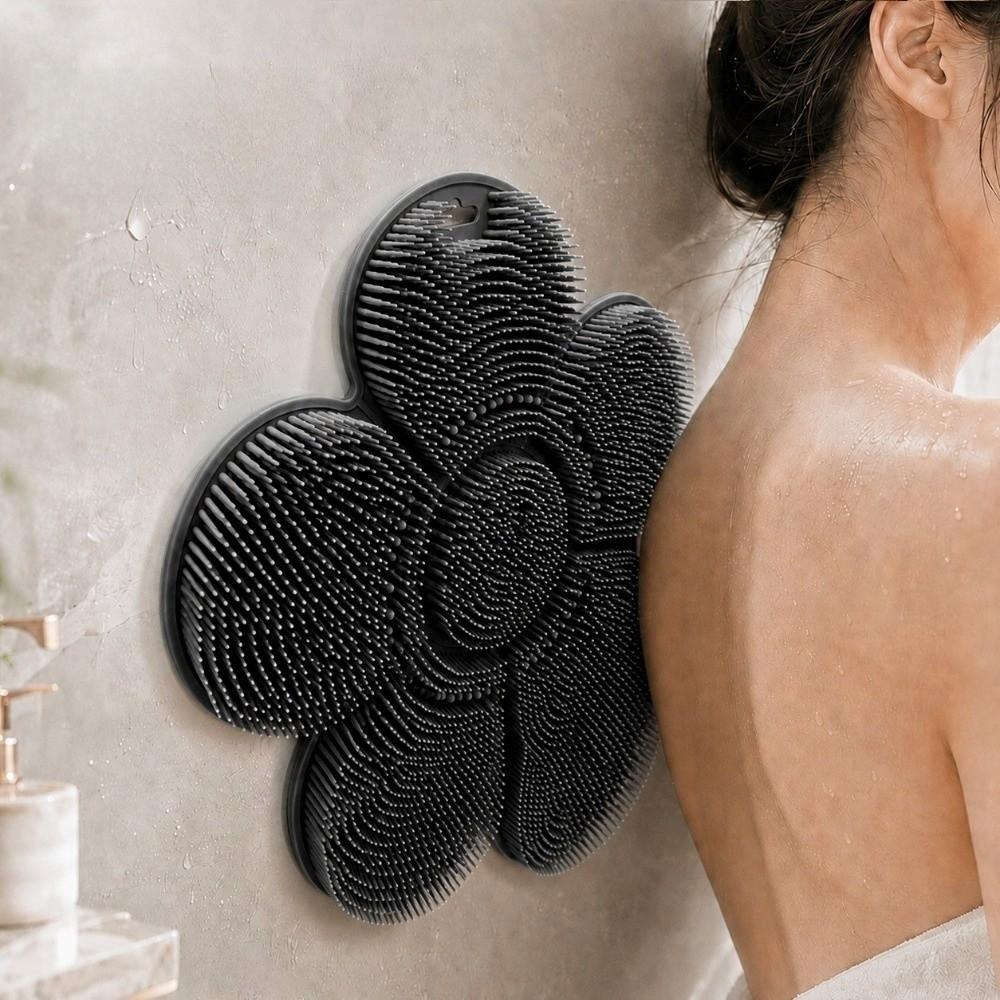 Tappetino Scrubber Antiscivolo per Doccia Facile da Pulire Esfoliante Tappetino da Bagno Nuovo Tappetino Pulizia Piedi Uso Bagno