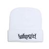 Babygirl Autumn and Winter Wool Hat Internet Celebrity Outdoor Beanie Warm Cold Hat Pullover Hat Knitted Hat