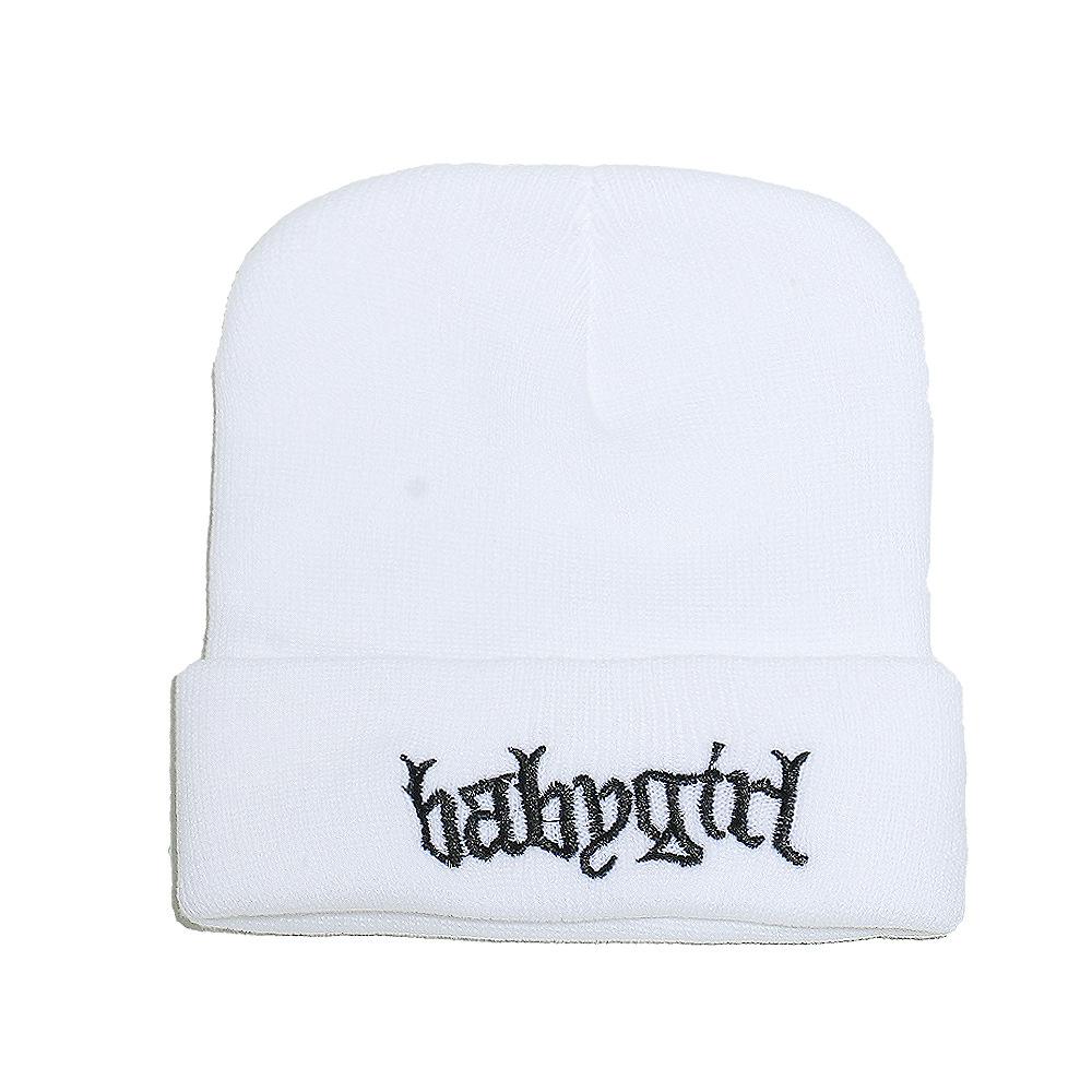 Babygirl Autumn and Winter Wool Hat Internet Celebrity Outdoor Beanie Warm Cold Hat Pullover Hat Knitted Hat