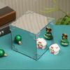 Christmas DIY  Handmade Luminous Desktop Crafts Material Usb Powered with Santa Claus for Christmas Party Atmosphere Decor