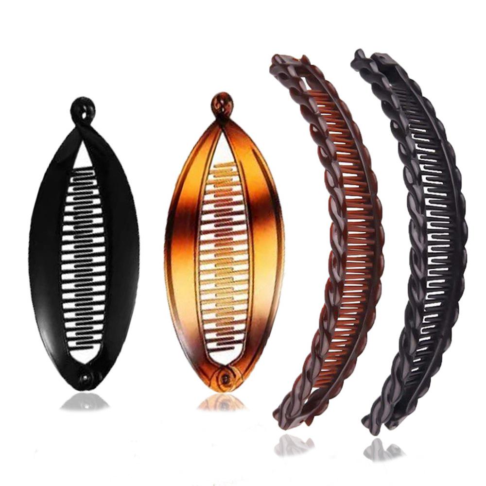 European & American Fashion Hairpin Set: Banana, Updo, Fish, Ponytail Clips & Insert Comb Hair Accessories