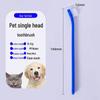 Disposable Pet Toothbrush for Dogs & Cats - Individually Wrapped for Oral Cleaning