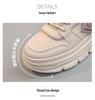 W3621 Height-Boosting Casual Sneakers - 2023 Autumn Fashion, Breathable, Thick-Soled, Korean Style, Versatile Student Shoes