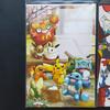 Unopened New Pokemon New greeting featuring Year's card, postcard, Year's card, Pikachu, Eevee, Charmander, Ho-Oh, Venusaur, Greninja, 2019.