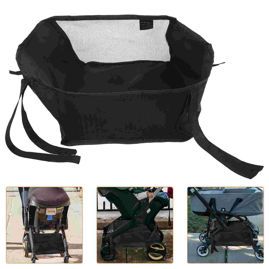 Sac de Rangement pour Panier de Poussette Oxford Organiseur de Stockage Organisateur de Poussette Sous-panier Nouveau 2026