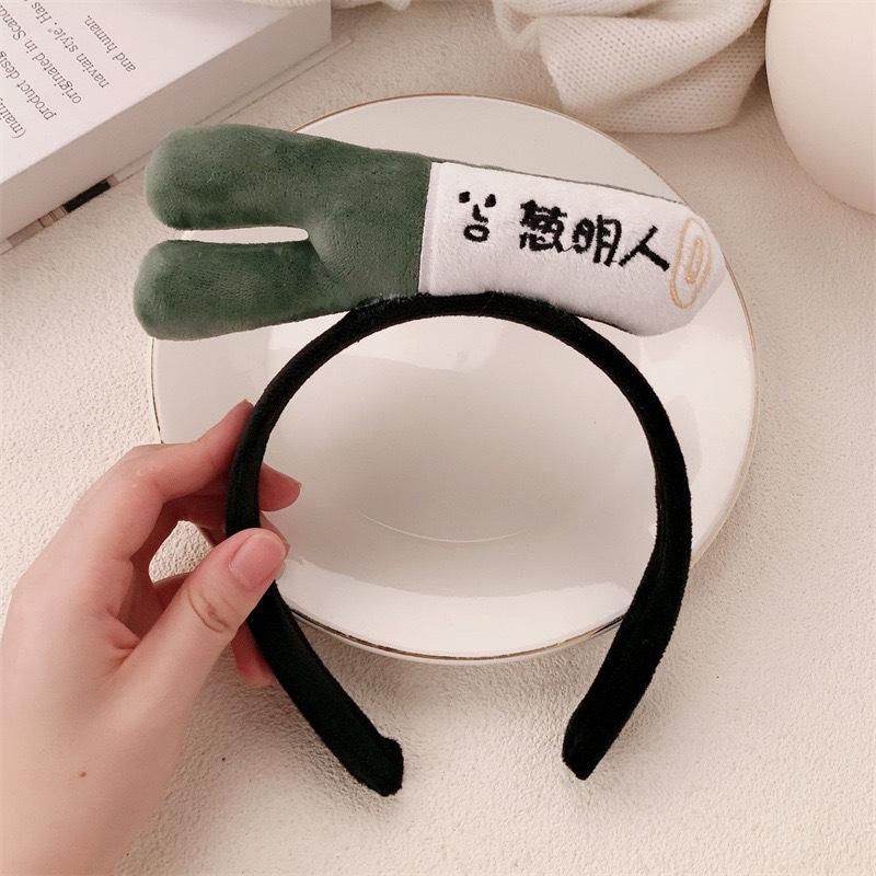 Niedliches Bären-Plüsch-Stirnband für die Gesichtsreinigung bei Frauen - Haarspangen-Accessoire
