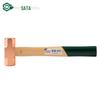 SATA Walnut Wood Handle Copper Hammer
