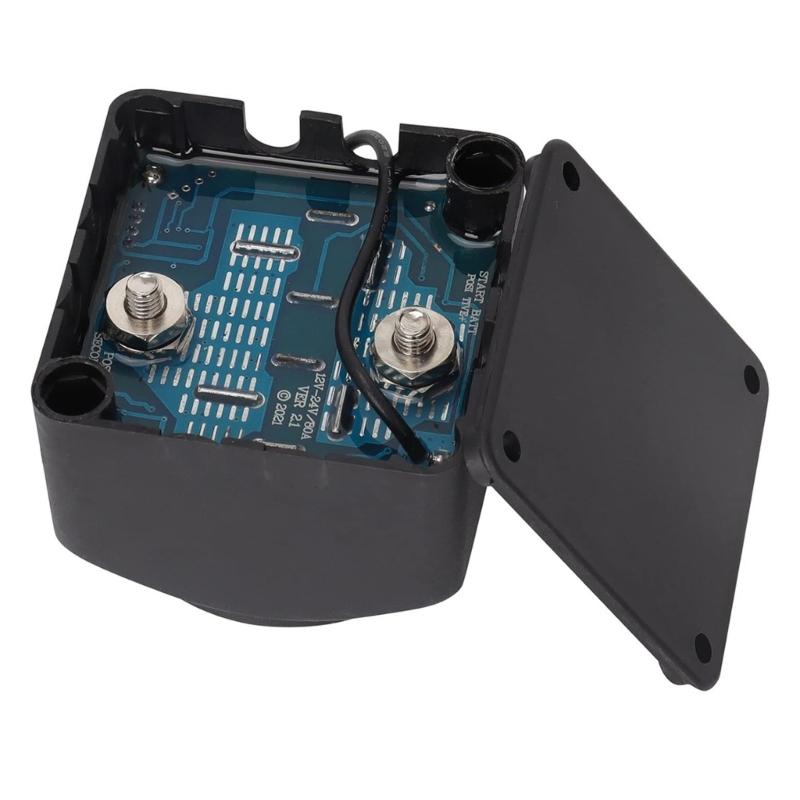 Professional 12V 140A Double Battery Isolator Kit Waterproof Voltage Sensitive Relays For ATV UTV Marine Applications