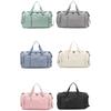 Oxford Cloth Travel Luggage Bag Solid Color Duffle Bag Simple Sports Fitness Bag  Gym