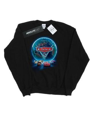 Mens Cars Globe Movie Poster Sweatshirt