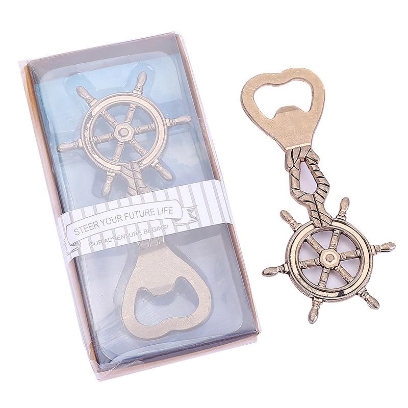 Steer Your Future Life Antique Rudder Bottle Opener Wedding Favors Beer Opener