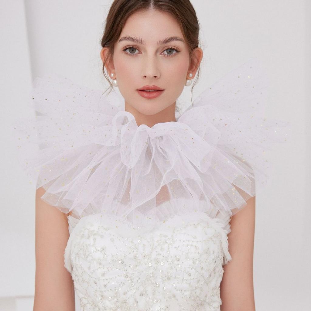 Fashion Lapel Fake Collar Girls Vintage Detachable Shirt False Collar for Women Blouse Sweater Lapel Top Neckwear Ties