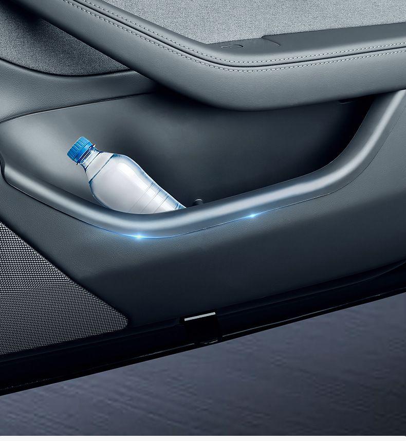 Aktualisierte Seitenfach- und Regenschirmhalterung für Tesla Model 3/Y