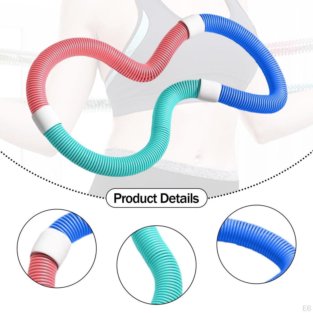Exercise Spring Hoop Equipment, Portable Fitness Tool for Kids And Adults at Home Or Outdoors
