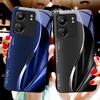 Yeni Yumuşak Kahverengi Kırmızı Xiaomi Redmi 13C Note13 12 Pro Plus 5G Note 9 13T Pro POCO X6 F5 F6 Siyah Temperli Cam Telefon Kılıfı