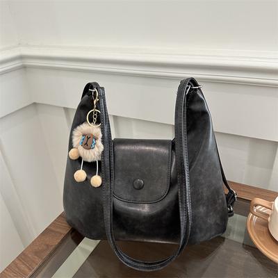 Tote Bag Winter Large-Capacity Commuter Backpack Niche Design Shoulder Women'S Bag Multi-Purpose Messenger Bag