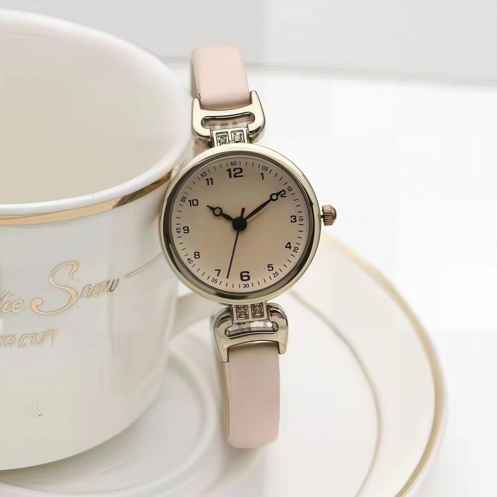 Fashion Quartz Women Watch Leather Strap Wristwatch Ladies Watches Solid Color Fashion Women Gift Watch Relojes Para Mujer