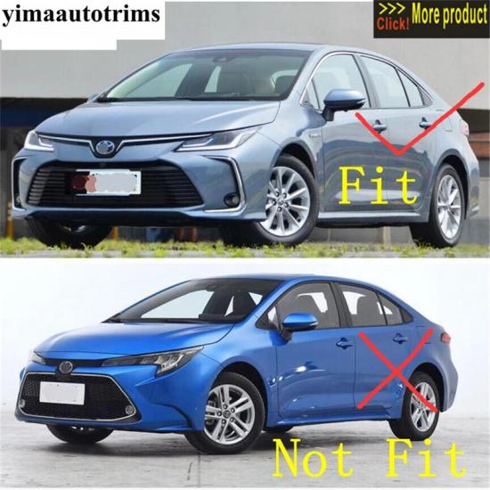 Rear Tail Trunk Fog Lights Lamps Frame Decoration Cover Trim For Toyota Corolla E210  - 2025 ABS Chrome Accessories Exterior