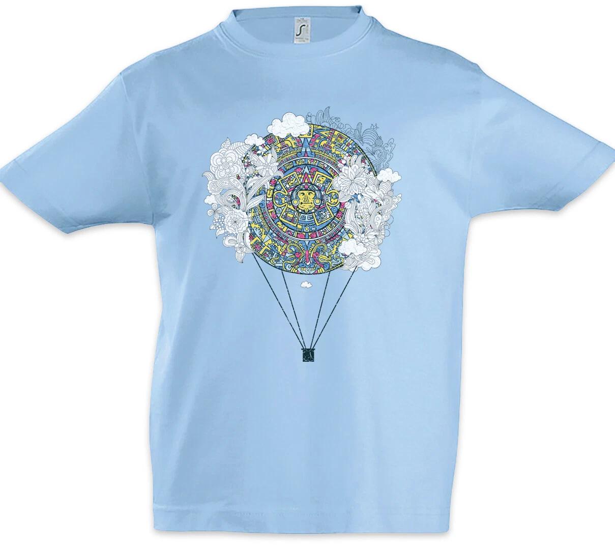 Mayan Calendar Balloon Kids Boys kids boys T-Shirt Sign Mayan Calendar Calendar Indian 100
