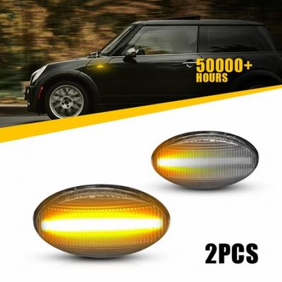 For MINI R50 Hatchback Cooper 2002-06 LED Front Fender Side Marker Signal Lights
