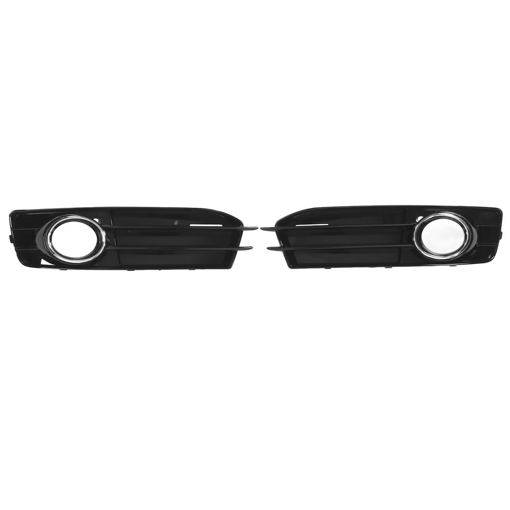 Front Bumper Fog Light Lower Grille Cover Trim Electroplated 8P0807682 Replacement for A3 8P 2009‑2012