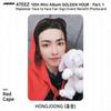 ATEEZ 10e mini album Golden Hour Part.1 Makestar Last Fan Sign Event Photocard