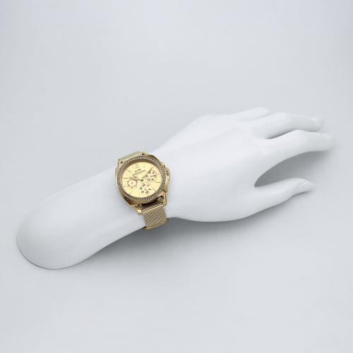 Coach Boyfriend 33mm Women's Watch, Gold Dial, Stainless Steel, Quartz Movement, 14502490