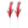 Colorful Australis Phragmites Feather Flower Wall Decor For Party Design