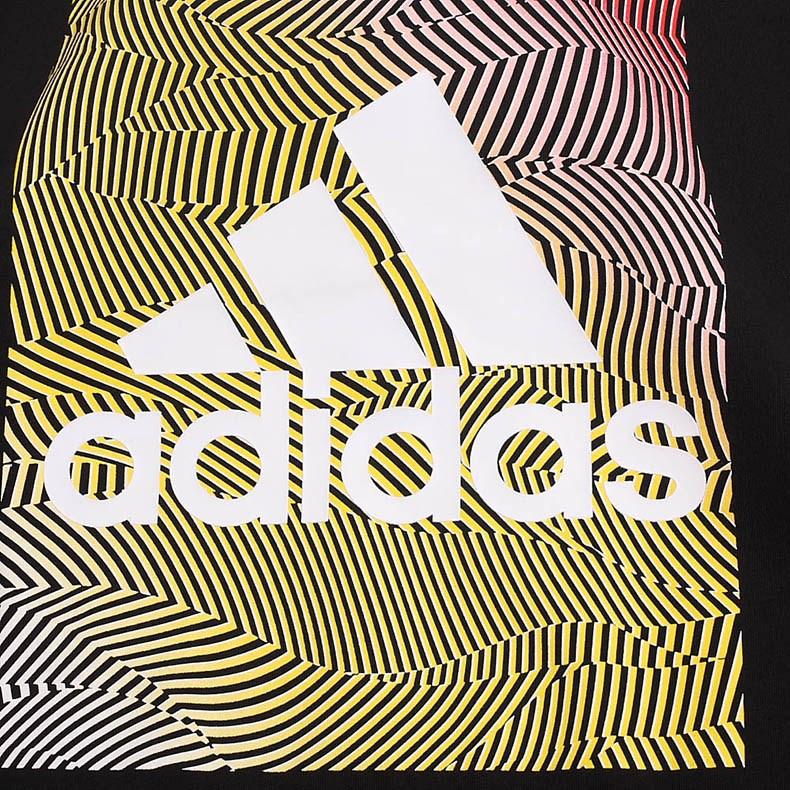 Adidas Womens Training Series Casual Sports Crew Neck Short Sleeve T-Shirt Women T-Shirts Black CG1662